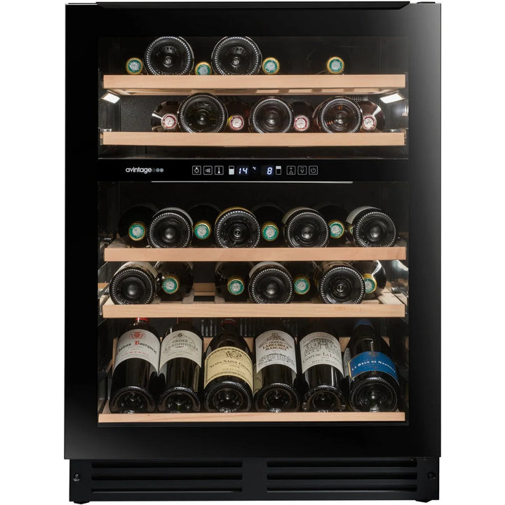 Avintage - 600mm Dual Zone - 44 bottle - Undercounter Wine Cooler - AVU51D82