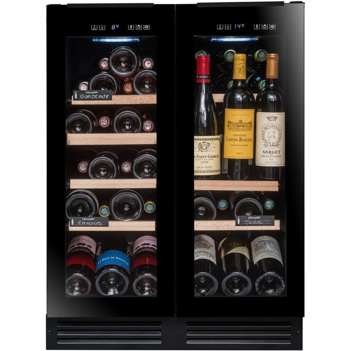 Avintage - 600mm Dual Zone - 47 bottle - Undercounter Wine Cooler - AVU49DPB1