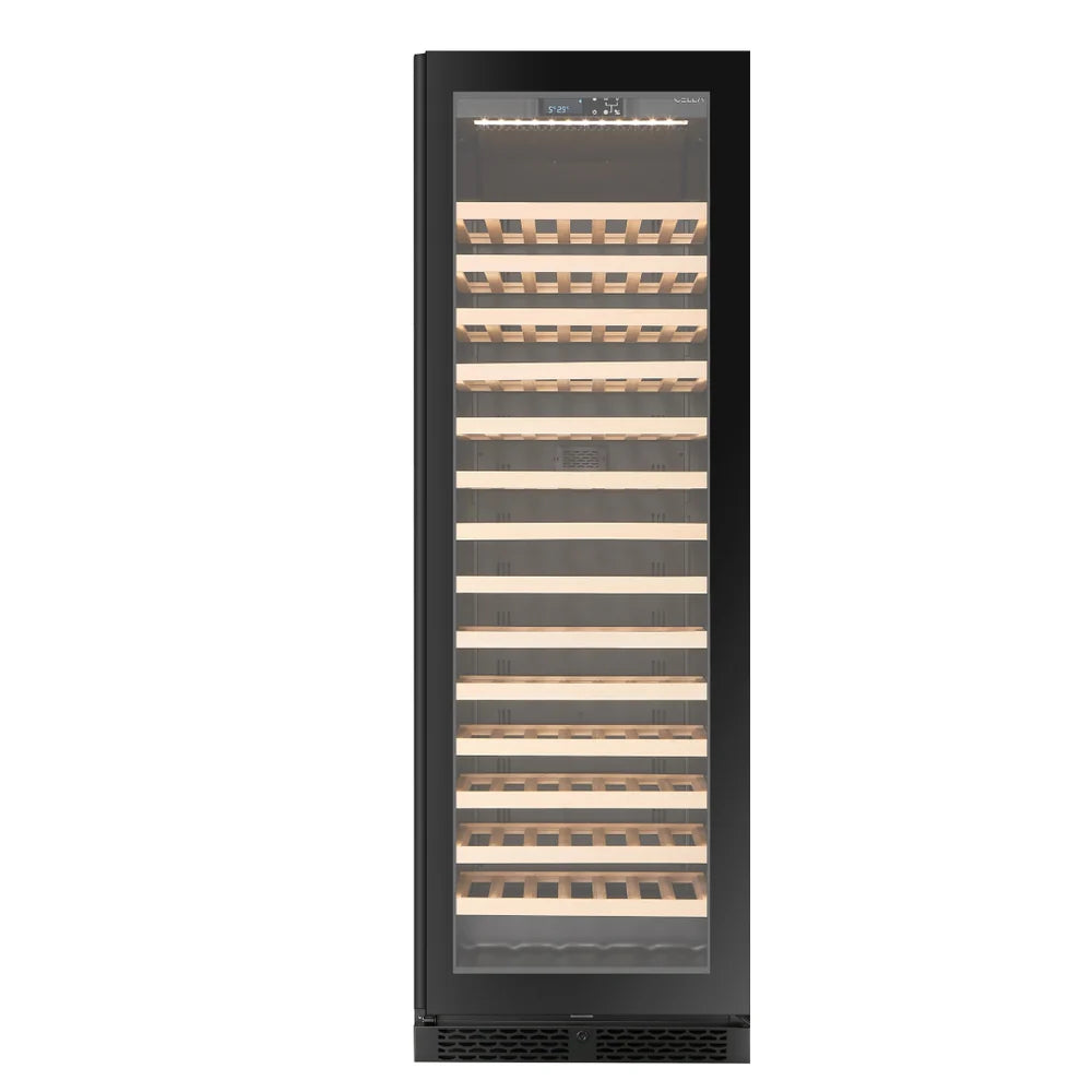 WINE CELLA - FWS122S-BLACK - 110 Bottle Wine Fridge