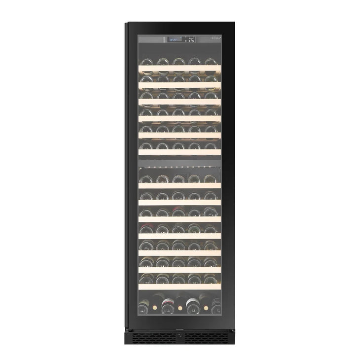 WINE CELLA - FWS154D-BLACK - 154 Bottle Wine Fridge