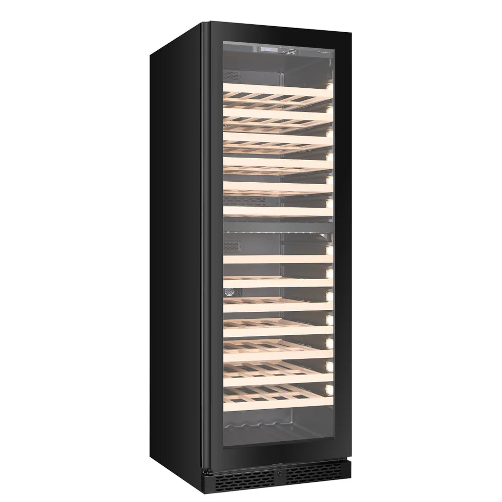 WINE CELLA - FWS154D-BLACK - 154 Bottle Wine Fridge