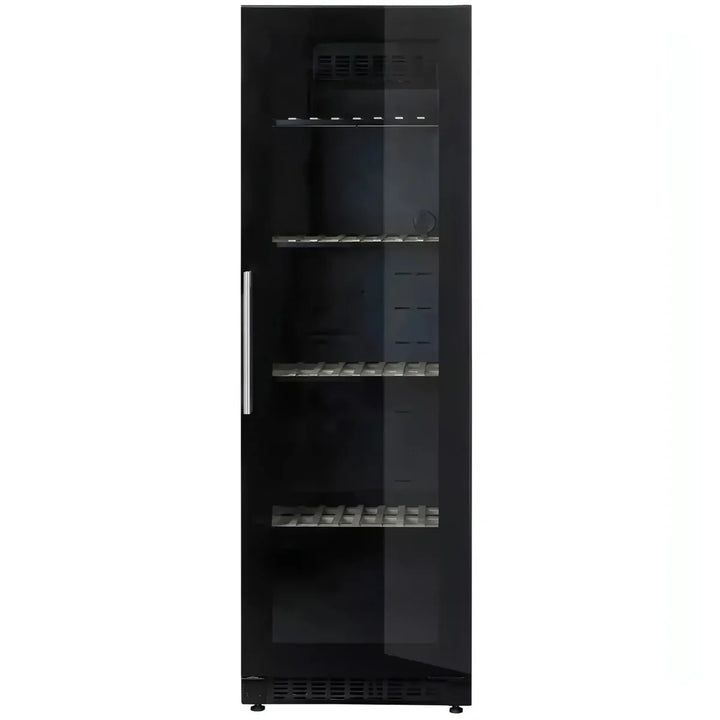 mQuvée Velvet 125 Glass - Single Zone 190 Bottles - Tall Wine Cabinet - Shallow Depth