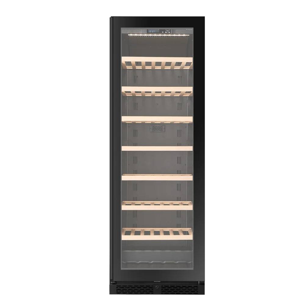 WINE CELLA - W122S-BLACK - 102 Bottle Wine Fridge