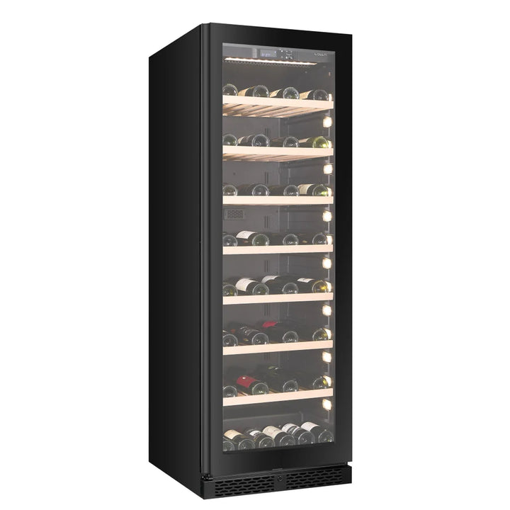 WINE CELLA - W122S-BLACK - 102 Bottle Wine Fridge