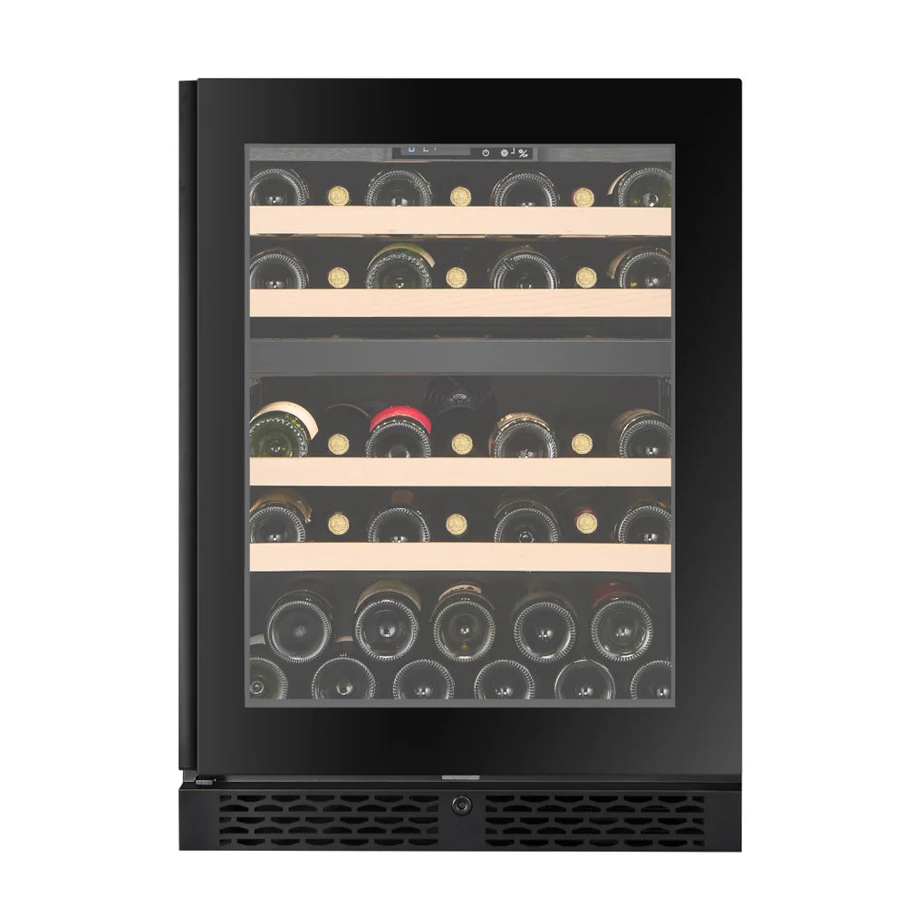 WINE CELLA - W39D-BLACK - 39 Bottle Wine Fridge