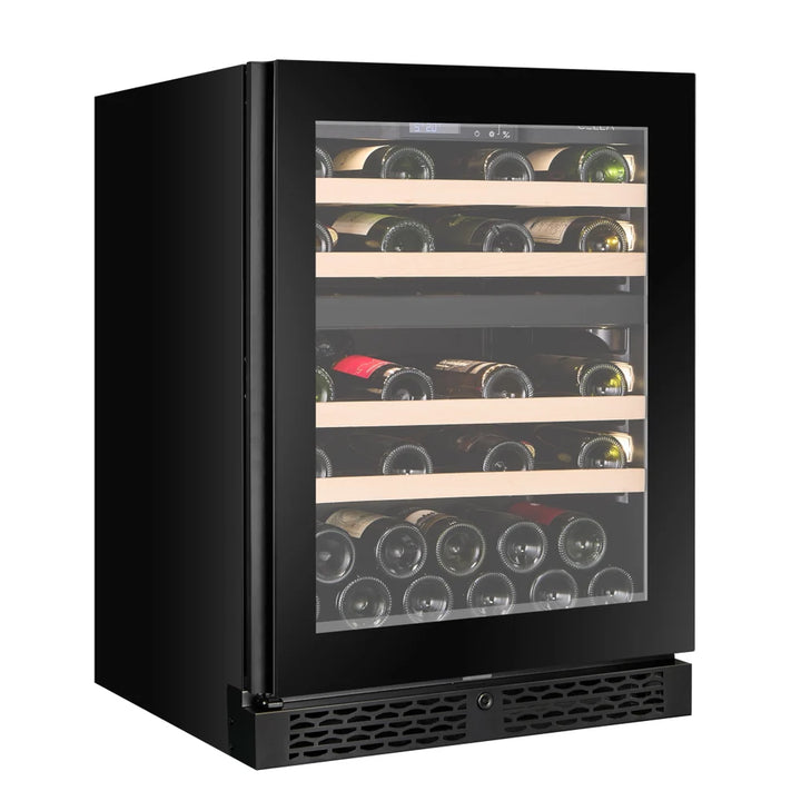 WINE CELLA - W39D-BLACK - 39 Bottle Wine Fridge