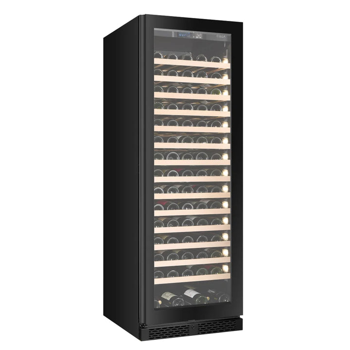 WINE CELLA - FWS163S-BLACK - 161 Bottle Wine Fridge