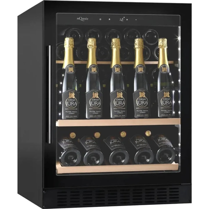 mQuvée - 600mm - Undercounter - Champagne Wine Fridge - WineCave 700 60S