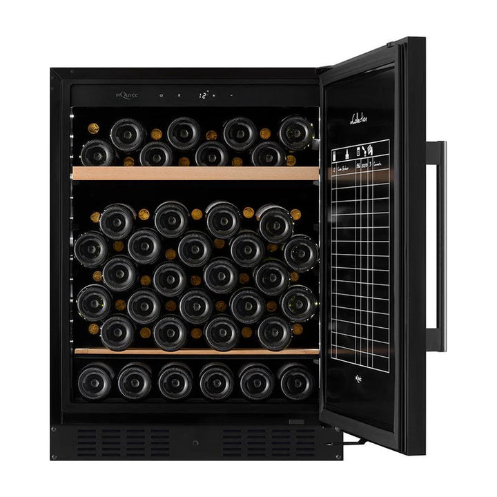 mQuvée - 600mm - WineStore 82 - 66 Bottles - Anthracite Black