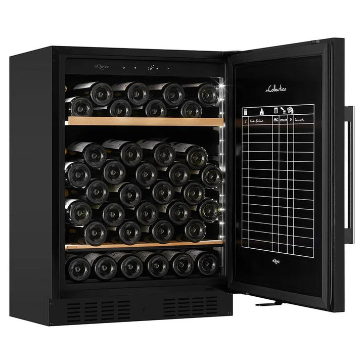 mQuvée - 600mm - WineStore 82 - 66 Bottles - Anthracite Black