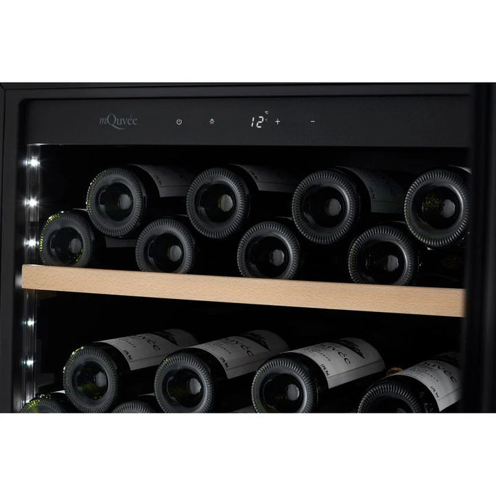 mQuvée - 600mm - WineStore 82 - 66 Bottles - Anthracite Black