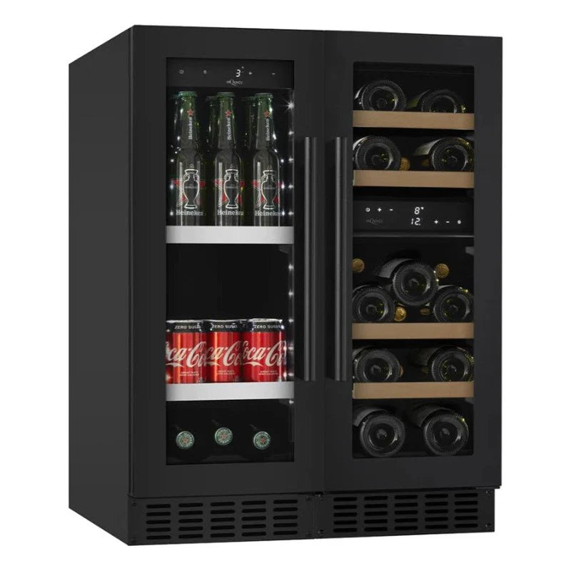 mQuvée - Wine and Beer Cooler - Combination Package 60 - Anthracite Black