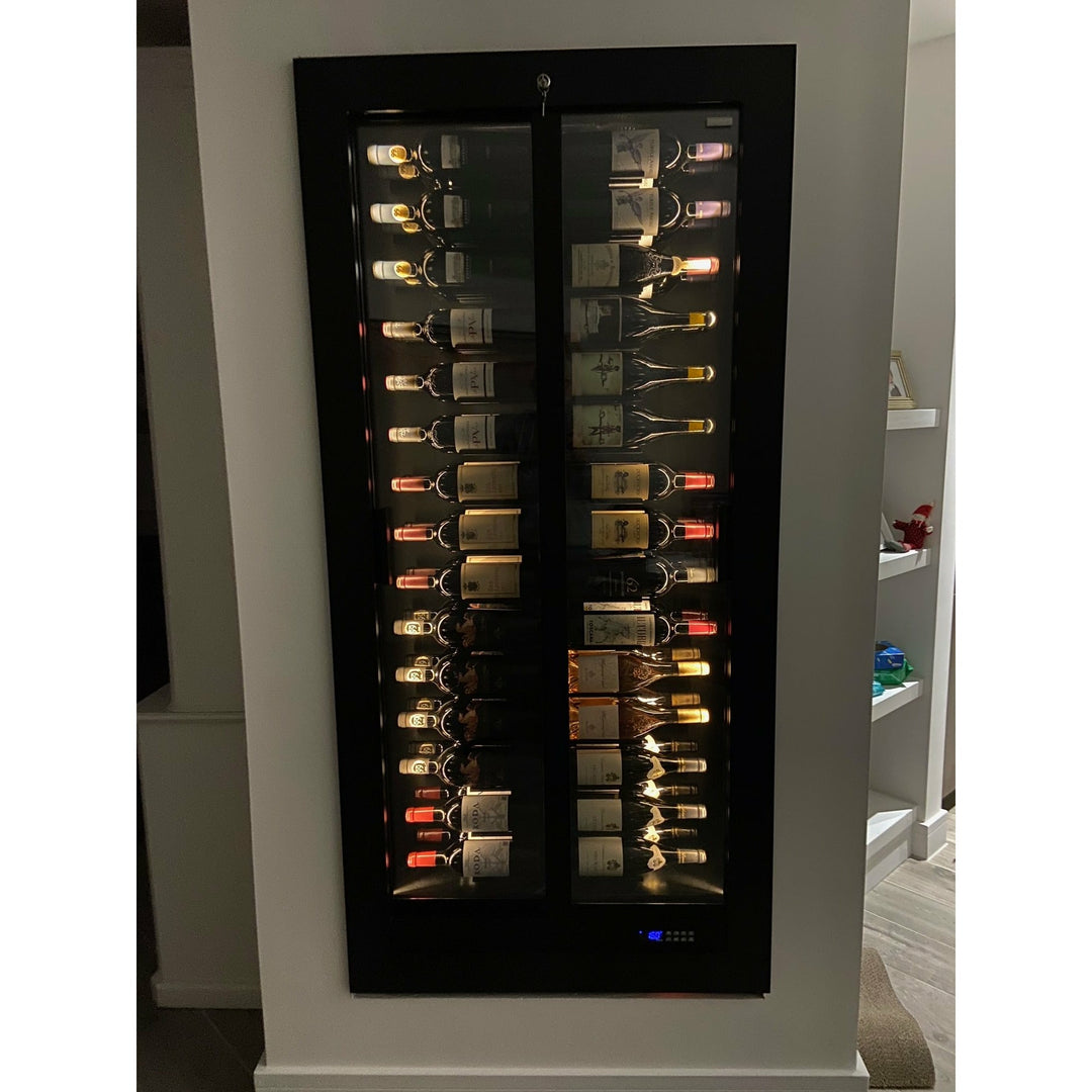 Teca Vino - Built in Wine Wall TBV10 - Horizontal Shelving - For Restaurant Use