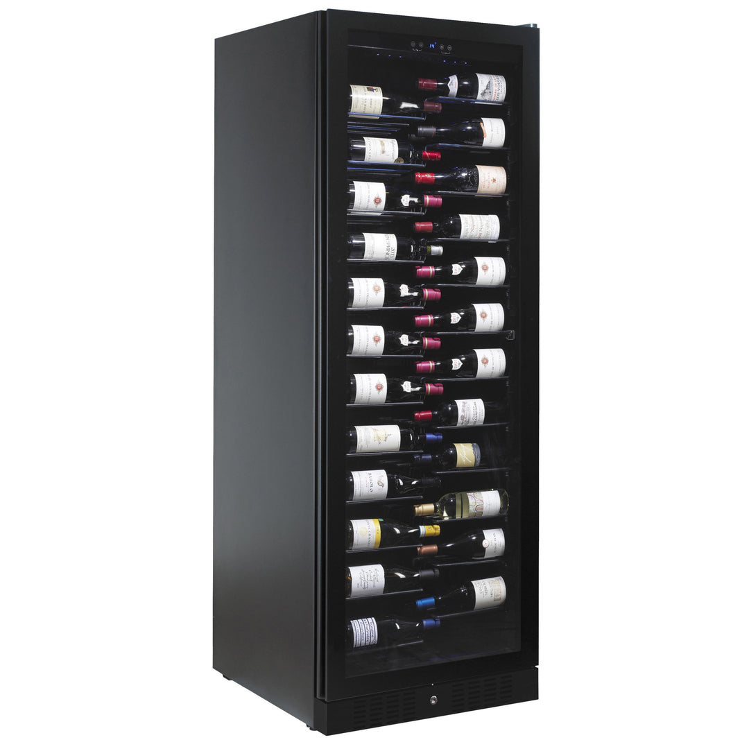 Dunavox - 143 bottle Built In Single Zone Tall Wine Cooler DX-143.468B Elite Wine Refrigeration