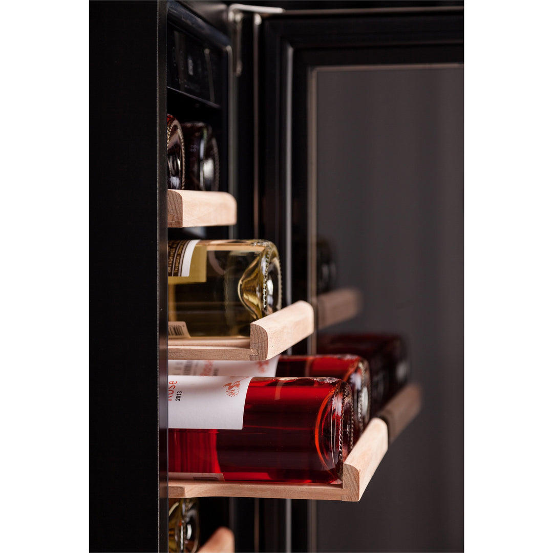 Dunavox - 19 bottle 300mm Built in Wine Cooler DAU-19.58B Elite Wine Refrigeration