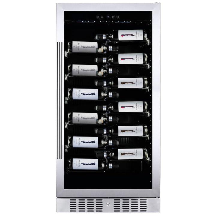 Dunavox GRANDE-70 - 600mm - 70 Bottle - Built In / Freestanding Wine Cooler - DX-70.258SS