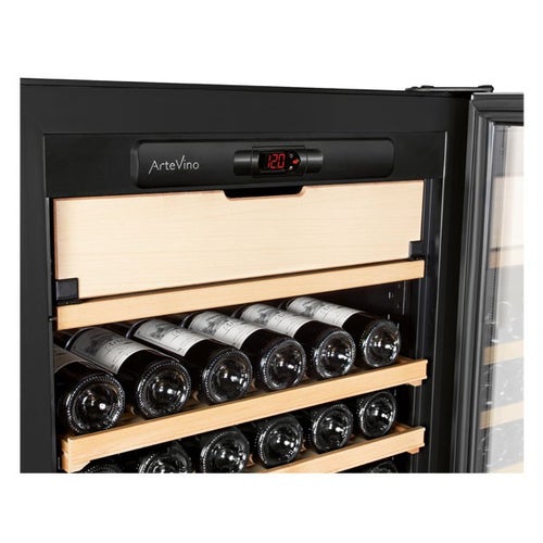 Artevino Oxygen - 199 Bottle Multi Zone Wine Cabinet OXG3T199NVSD - Glass Door