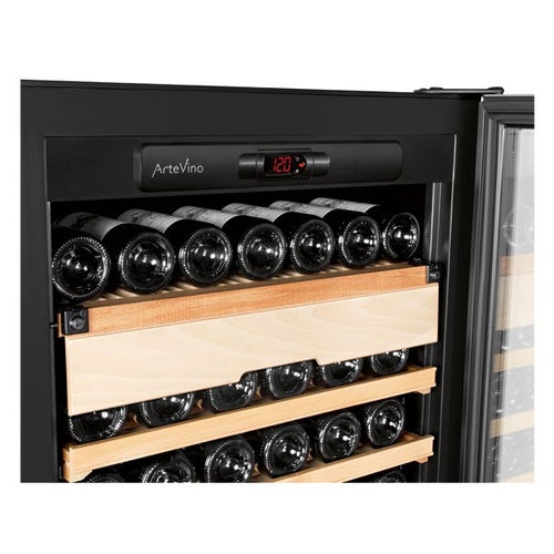 Artevino Oxygen - 199 Bottle Multi Zone Wine Cabinet OXG3T199NVSD - Glass Door