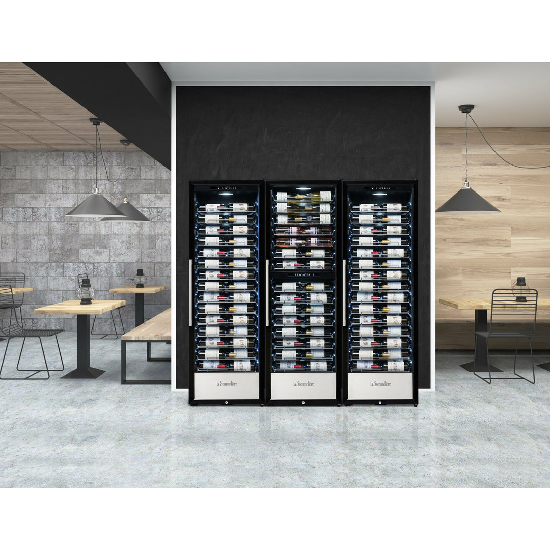 La Sommeliere - 152 Bottle Freestanding Single Zone Wine Cabinet PRO160