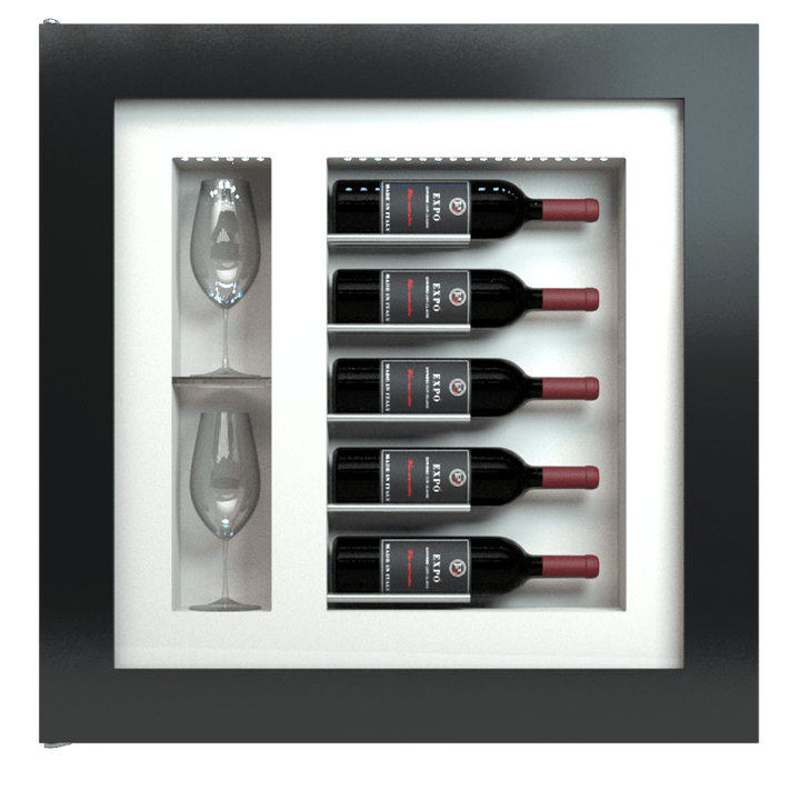 Quadro Vino - Wine Wall QV52 - 5 Bottle Display Unit