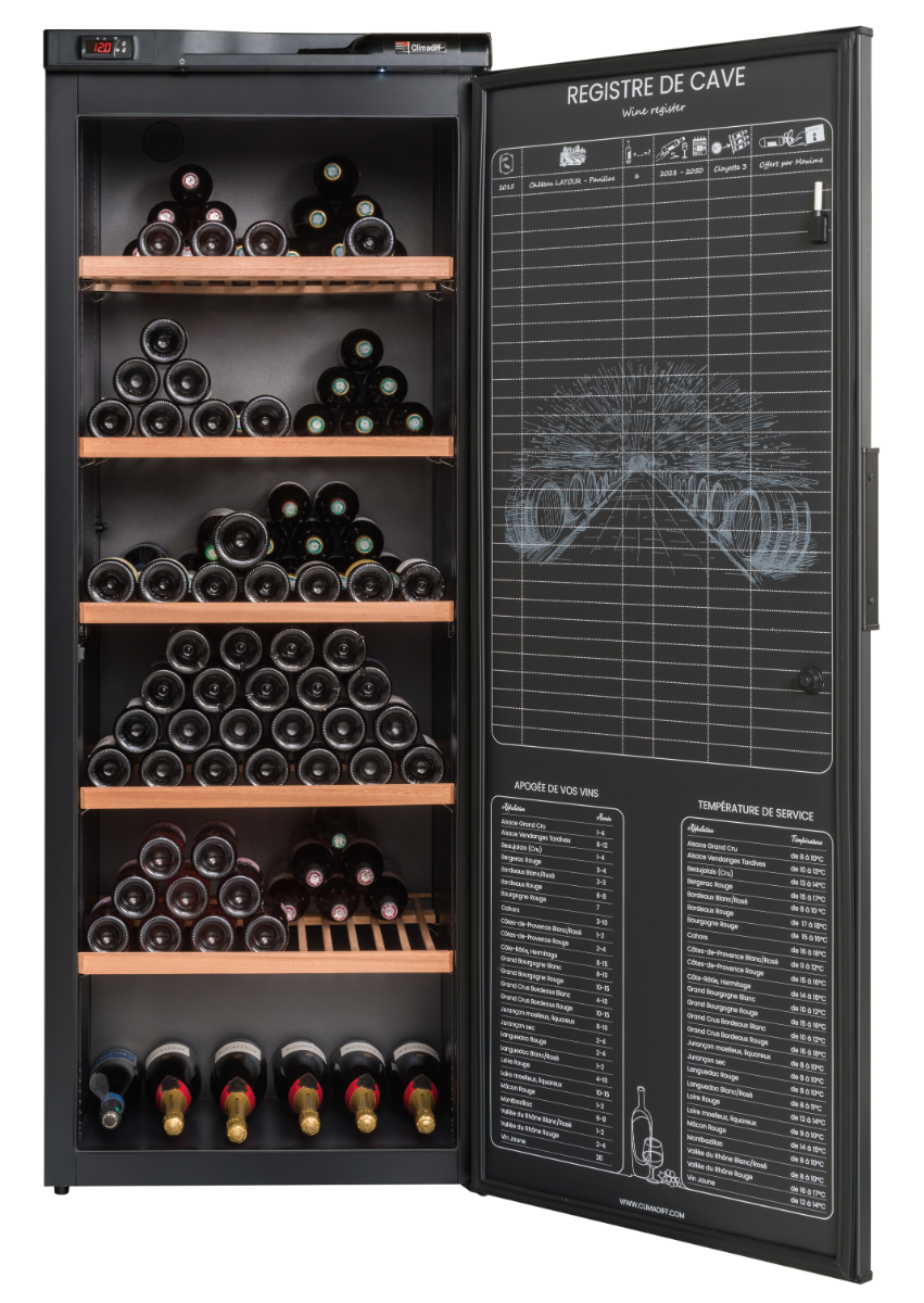 Climadiff - 294 Bottle Ageing Wine Cabinet RESERVE 300XL