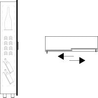 Teca Vino - Built in Wine Wall TBV14 - Customisable Shelving - For Restaurant Use