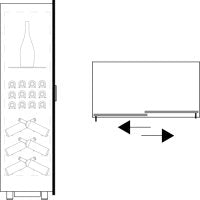 Teca Vino - Built in Wine Wall TBV14 - Customisable Shelving - For Restaurant Use