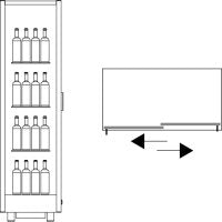 Teca Vino - Wine Wall TV13 - Glass Shelving - For Restaurant Use