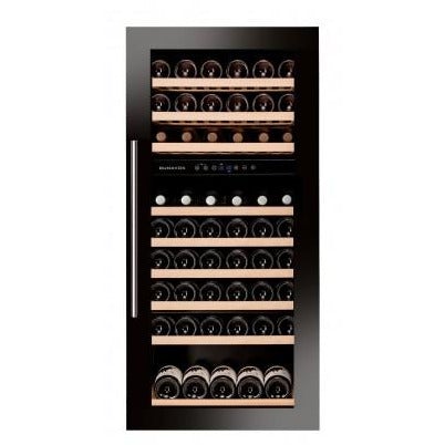 Dunavox - 89 bottle Fully Integrated Dual Zone Wine Fridge DAB-89.215DB Elite Wine Refrigeration