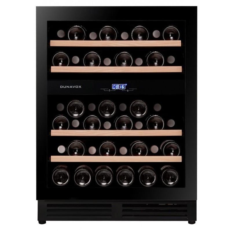 Dunavox - 600mm Handle-less Built in Wine Cooler DAU-45.125DB.TO Elite Wine Refrigeration