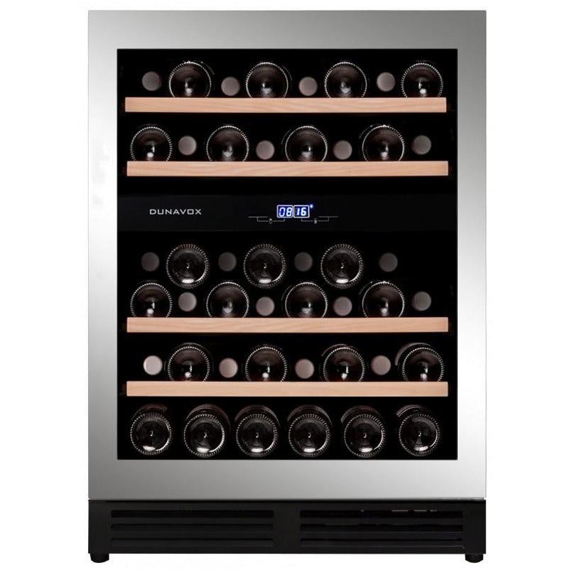 Dunavox - 600mm Handle-less Built in Wine Cooler DAU-45.125DSS.TO Elite Wine Refrigeration