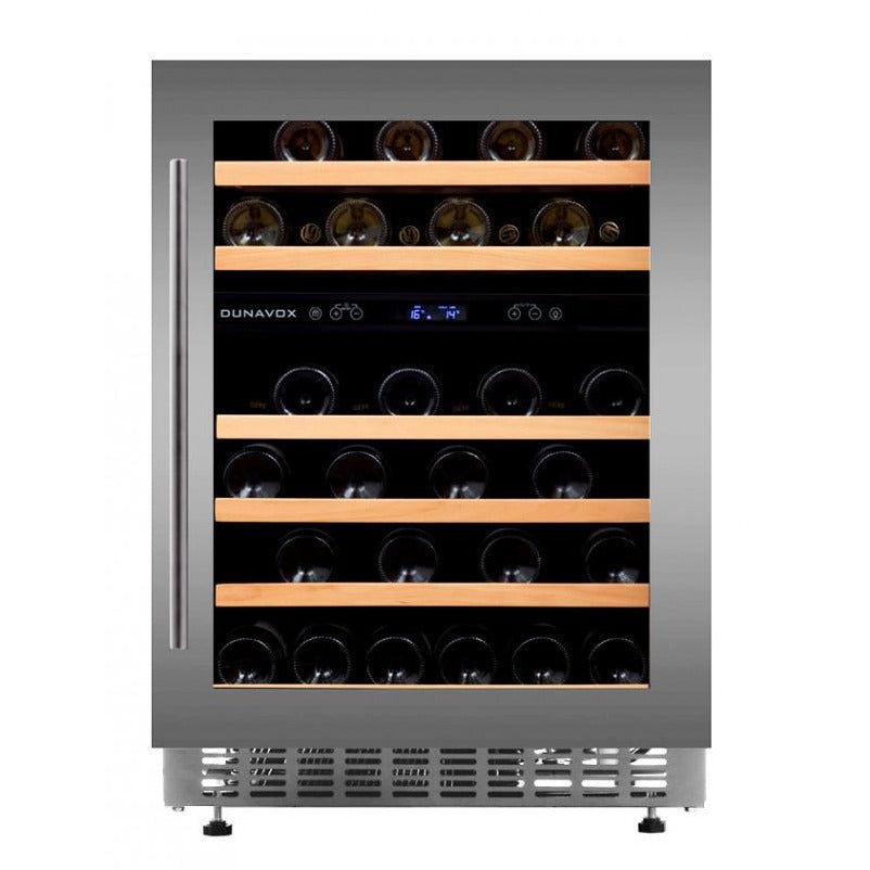 Dunavox - 600mm Built in Dual Zone Wine Cooler DAU-45.145DSS