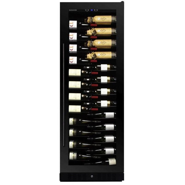 Dunavox - 143 bottle Built In Single Zone Tall Wine Cooler DX-143.468B Elite Wine Refrigeration