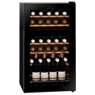 Dunavox - 30 bottle Freestanding Dual Zone Wine Cabinet DX-30.80DK Elite Wine Refrigeration