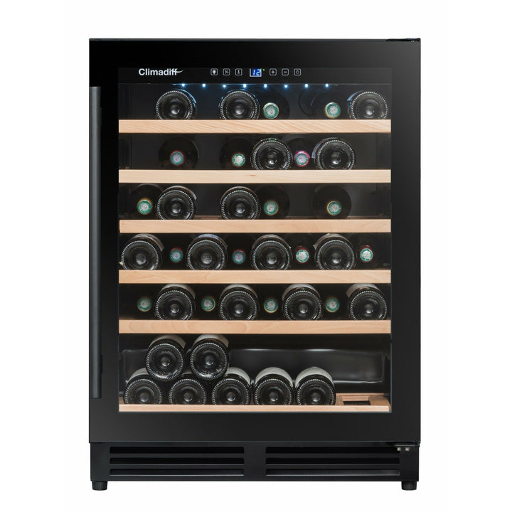 Climadiff - 600mm - 51 Bottle - Built In Undercounter Wine Fridge - CBU51S2B