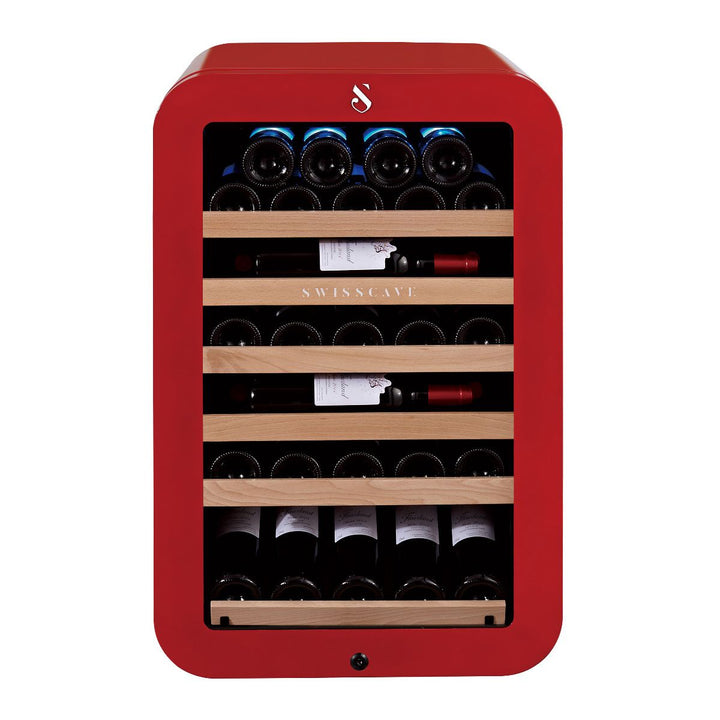 SWISSCAVE - 35 Bottle Single Temperature Zone Wine Cooler - WL120F