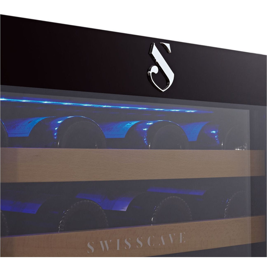 SWISSCAVE - Classic Edition 107 Bottles Dual Zone Wine Cooler WL355DF