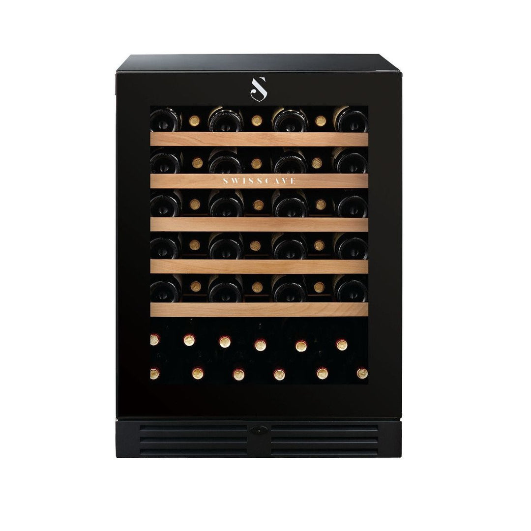 SWISSCAVE - 46 Bottle Single Temperature Zone Wine Cooler - WLB160F Elite Wine Refrigeration