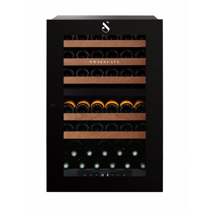 SWISSCAVE - Premium Edition Integrated Dual Zone Wine Cooler WLI-160DF