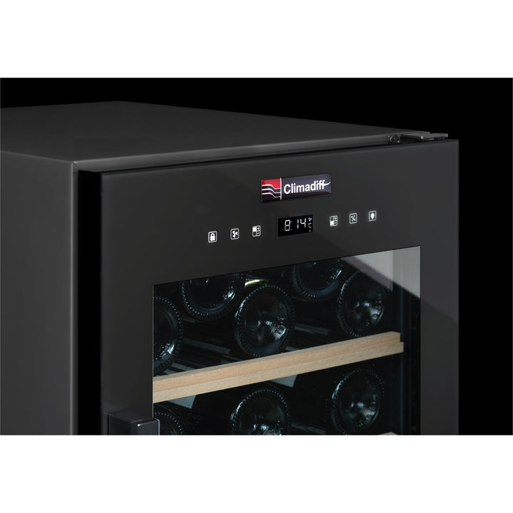 Climadiff - Dual Zone - 41 Bottle - Freestanding Wine Cooler CD41B1